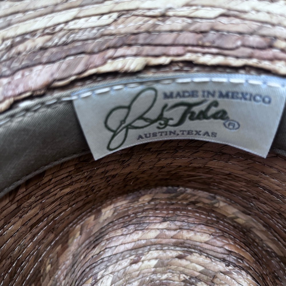 Stylish Tula Pilar Straw Sunhat with‎ Wide Black Band & Bow - Picture 2 of 9